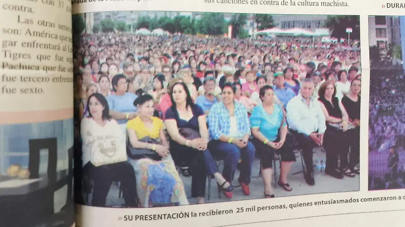 Hemeroteca | Paquita la del Barrio en Torreón 5